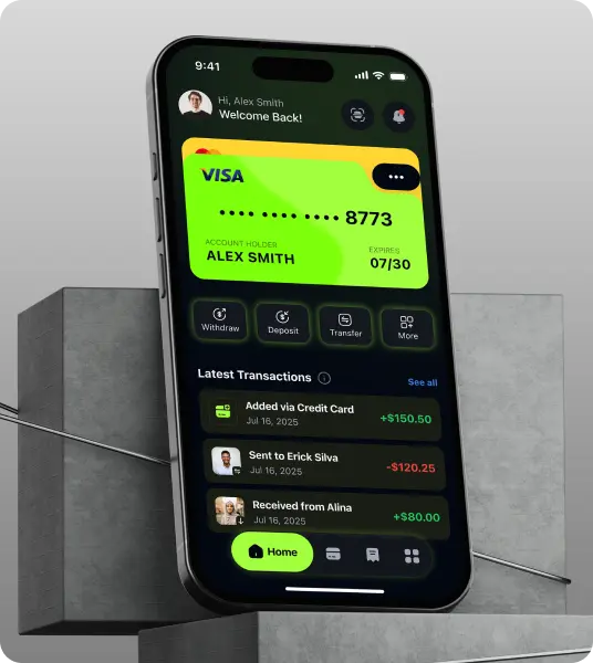 Product design interface shown across laptop and mobile screens